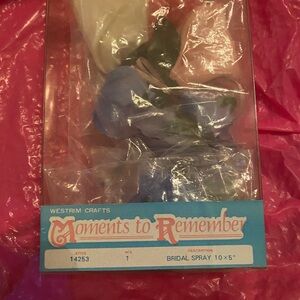 Wedding-prom Handmade Fabric Rose Boutonniere Set - Red, Pink, Cream & blue